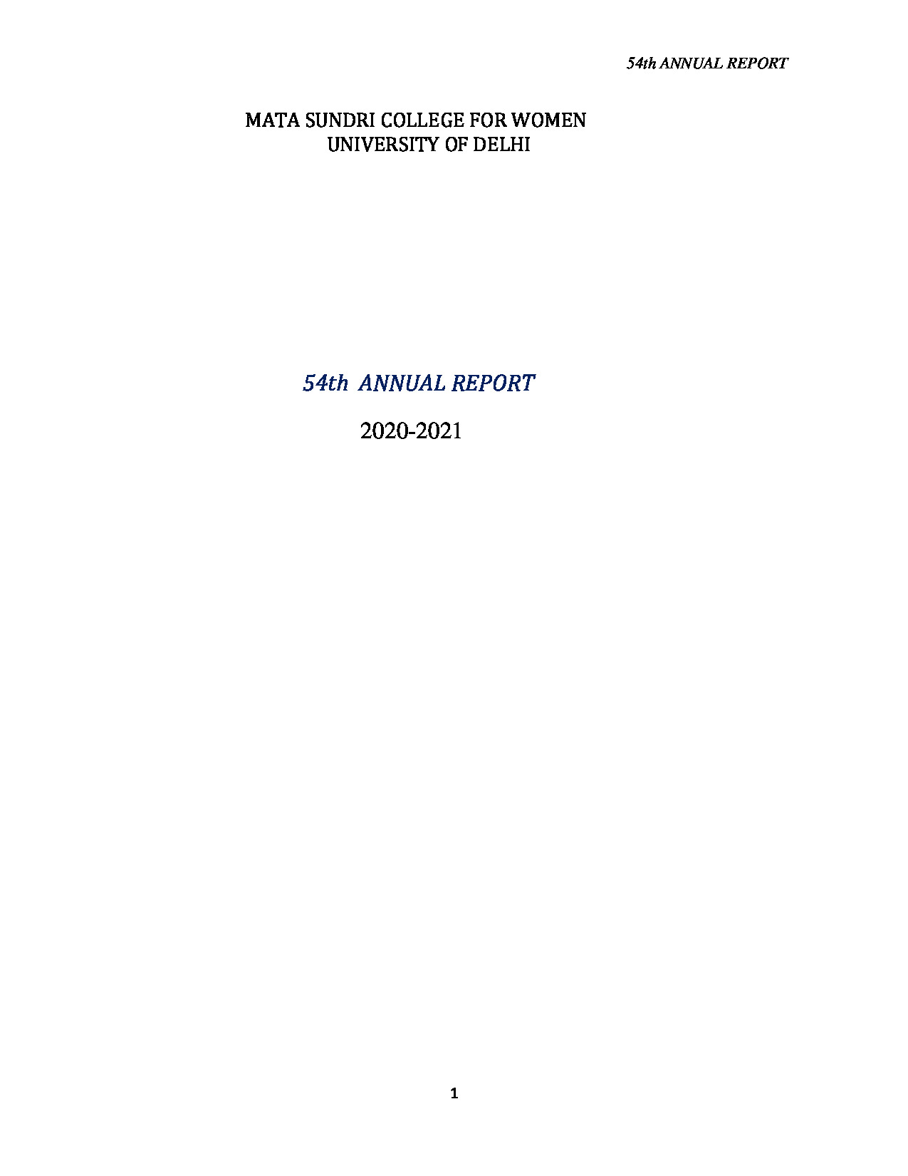 Annual Report