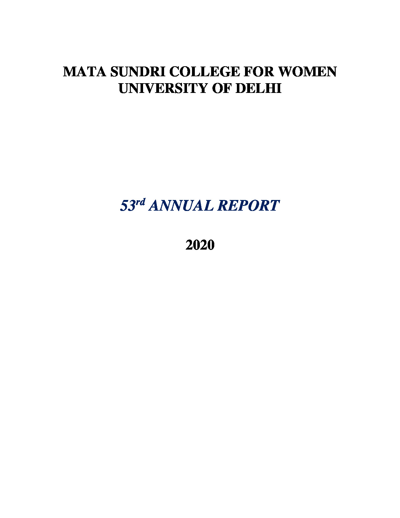 Annual Report